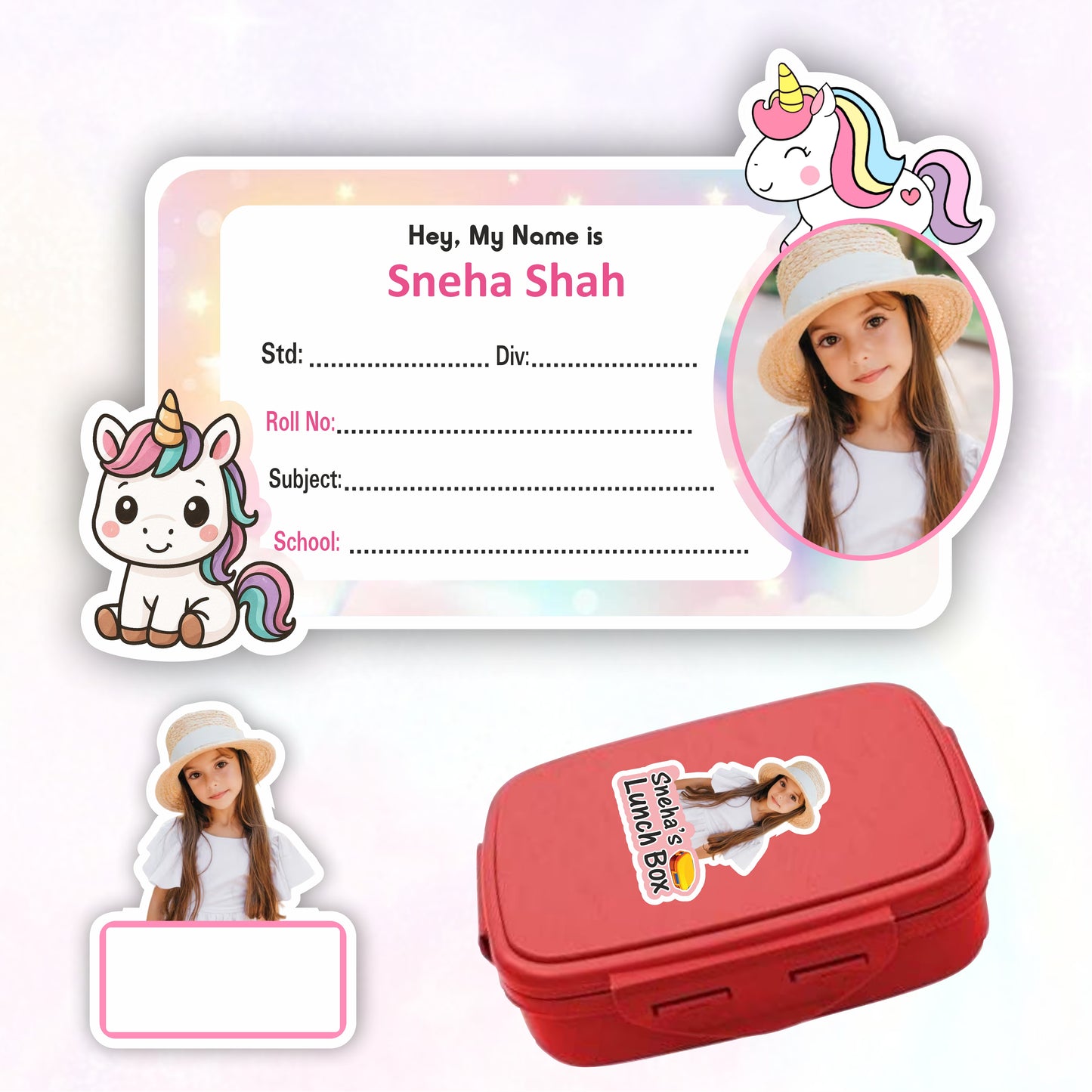 MAGICAL UNICORN COMBO STICKER SET