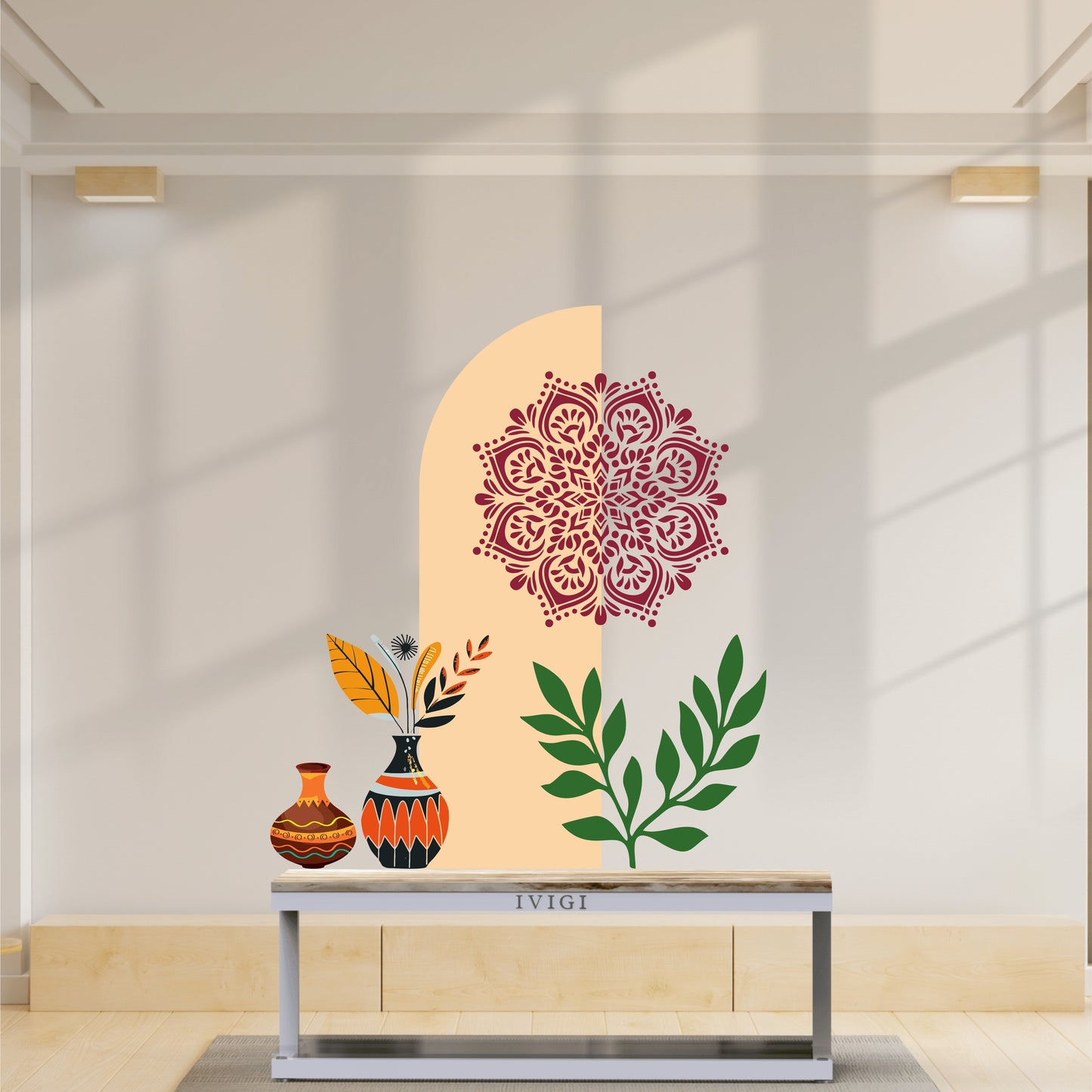 MANDAFLORA DIY WALL STICKER