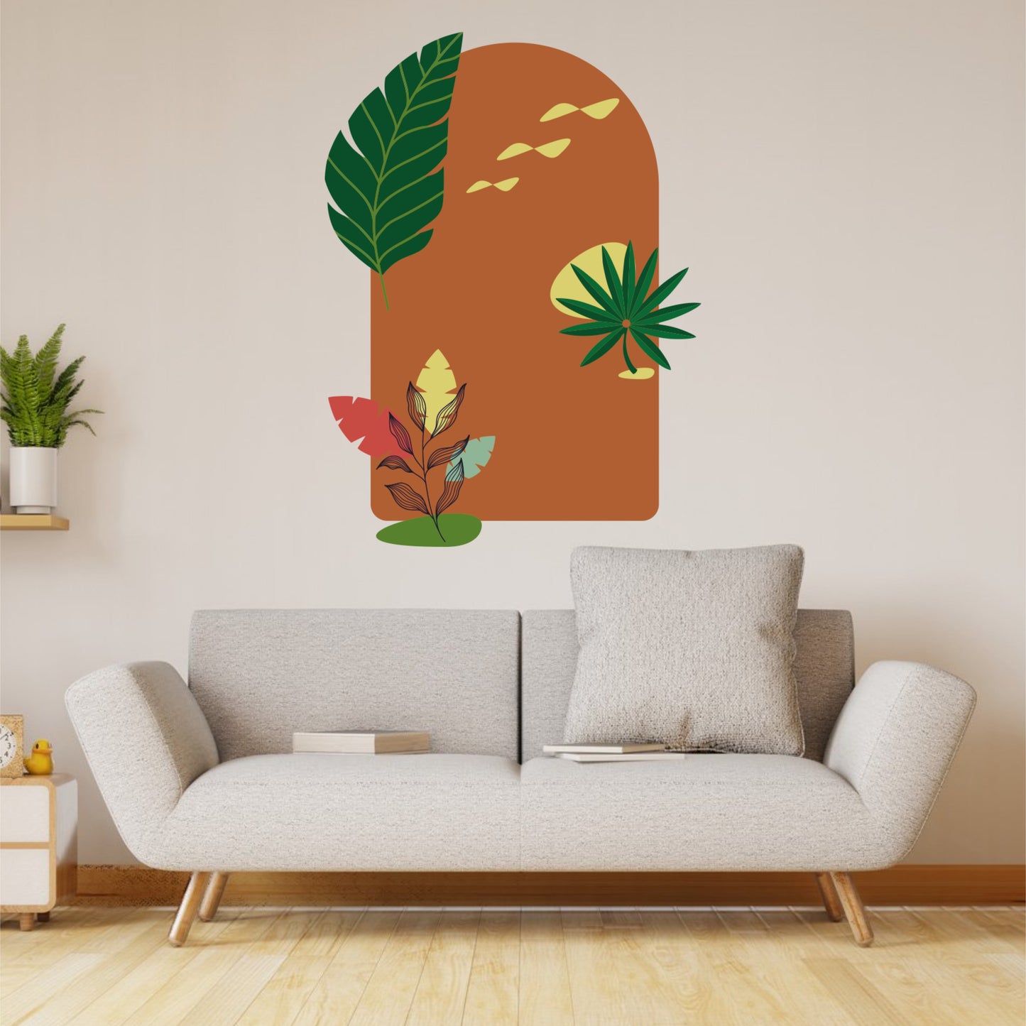 BOHO TROPICAL LEAVES