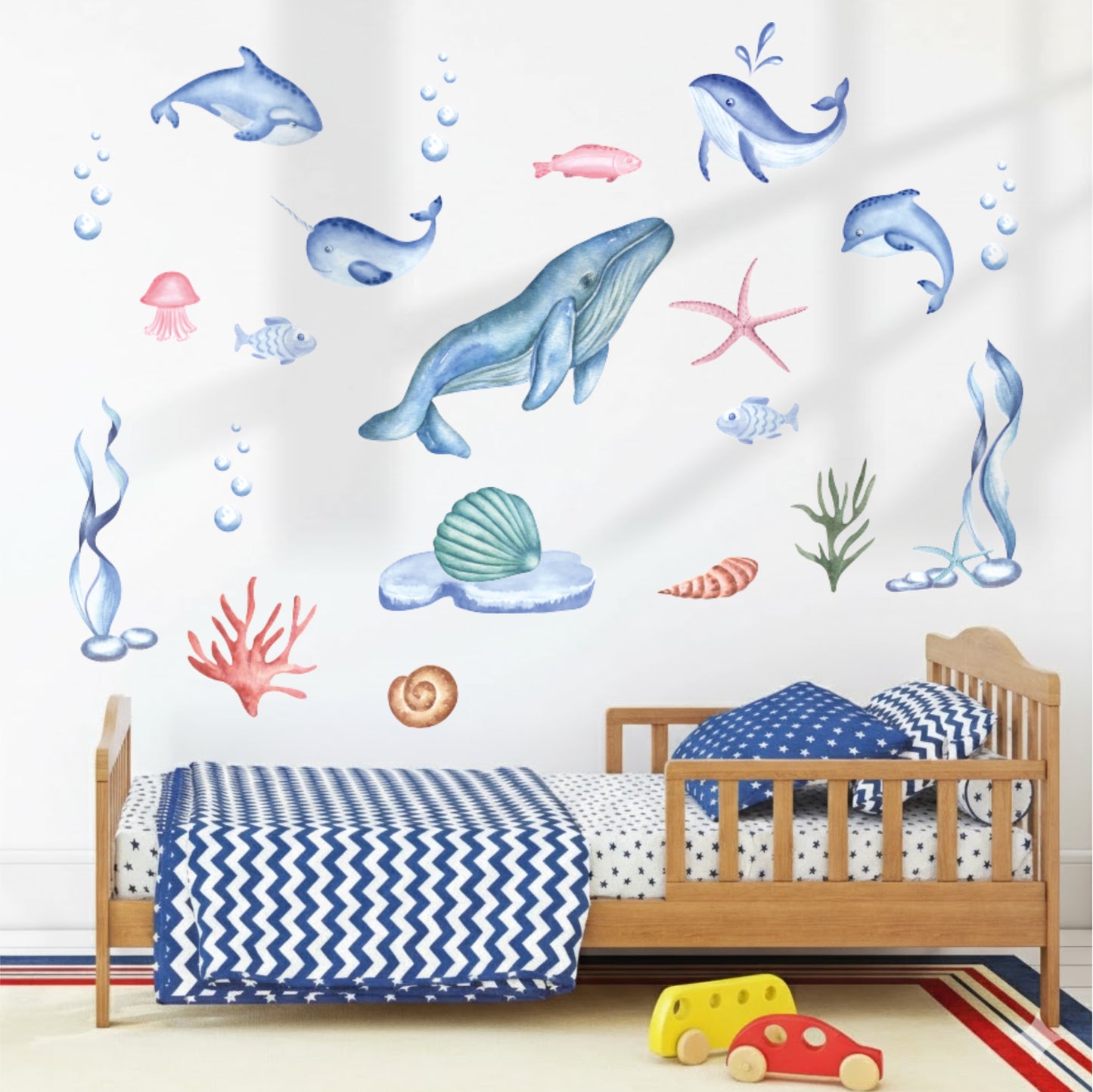 MARINE WONDERS KIDS ROOM DIY WALL STICKER