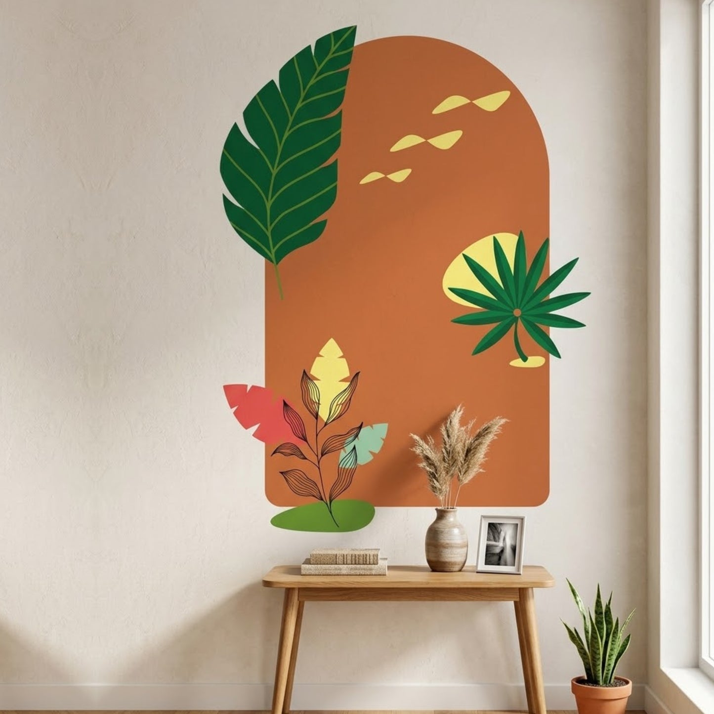 BOHO TROPICAL LEAVES