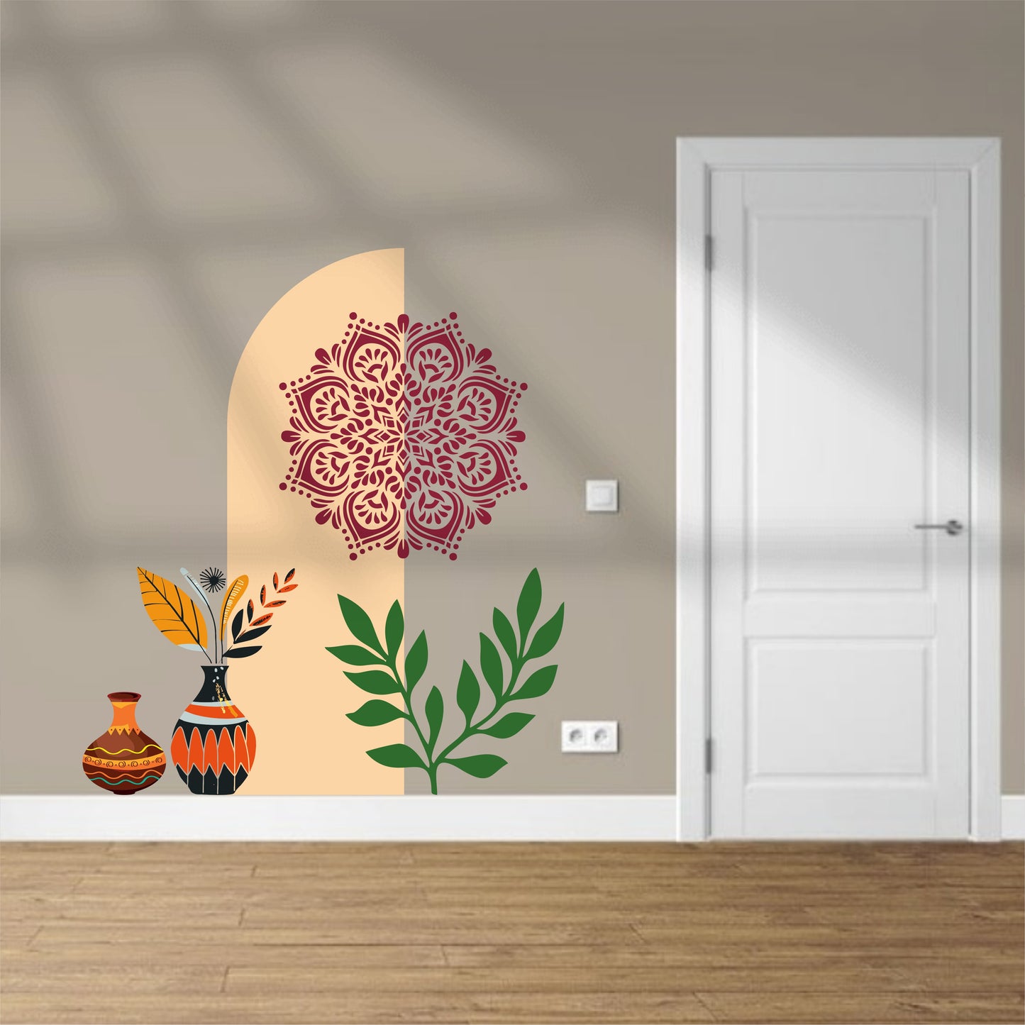 MANDAFLORA DIY WALL STICKER
