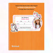 MAGICAL UNICORN PERSONALIZED NOTEBOOK STICKERS