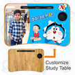 Personalized Kids Study Table Doraemon Theme– Custom Photo Laptop & Homework Desk