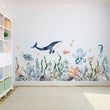 OCEAN WORLD KIDS ROOM DIY WALL STICKER
