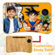 Personalized Kids Study Table Anime Theme– Custom Photo Laptop &Homework Desk