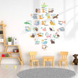WILD ABCs DECAL SET