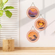 SUNSET TRIO DIY WALL STICKER