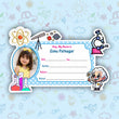 SCIENCE MASTER PERSONALIZED NOTEBOOK STICKERS
