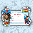 SUPERMAN PERSONALIZED NOTEBOOK STICKERS