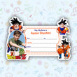 GOKU ANEMY PERSONALIZED NOTEBOOK STICKERS