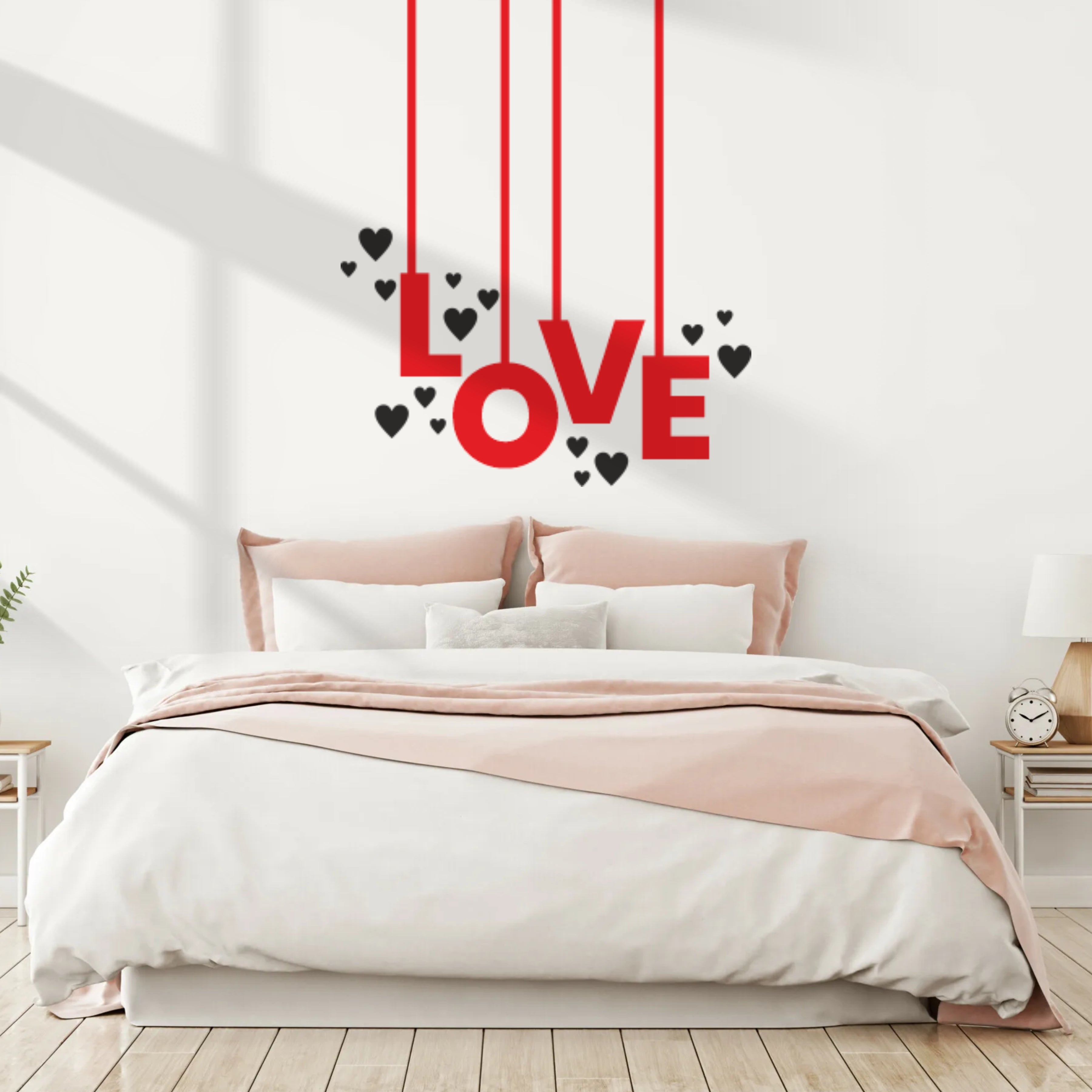 HANGING LOVE DIY WALL STICKER