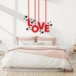 HANGING LOVE DIY WALL STICKER