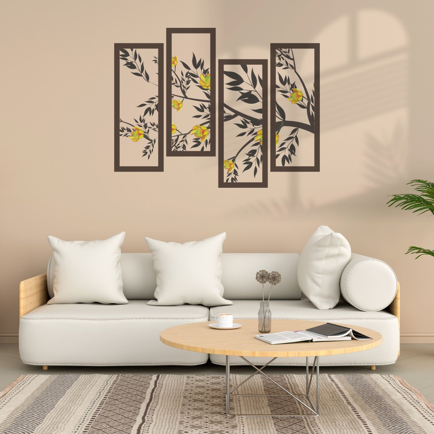 SPRING RADIANCE FLORAL DECAL SET