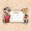 PIRATE PERSONALIZED NOTEBOOK STICKERS