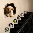 CUTE PUPPY AND FRIENDS SECRET 3D WALL DECAL