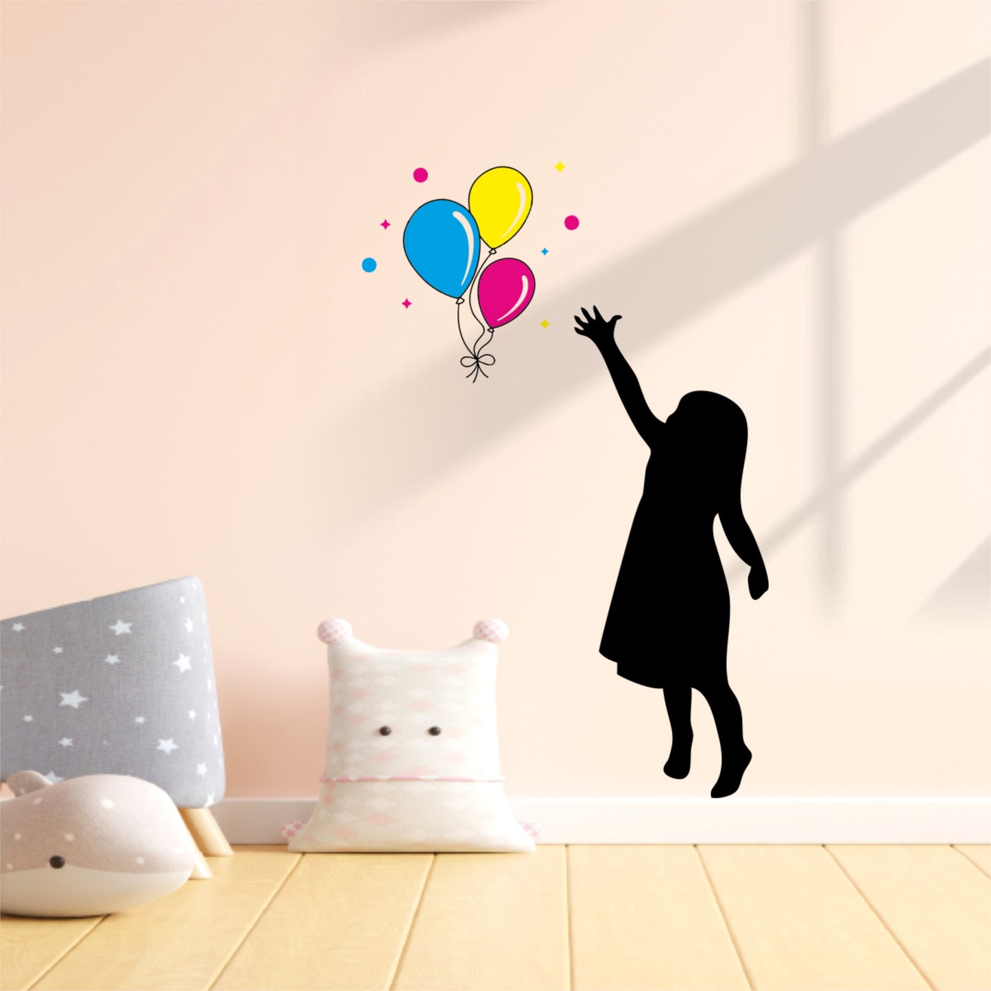 THE REACHER FOR JOY DIY WALL STICKER