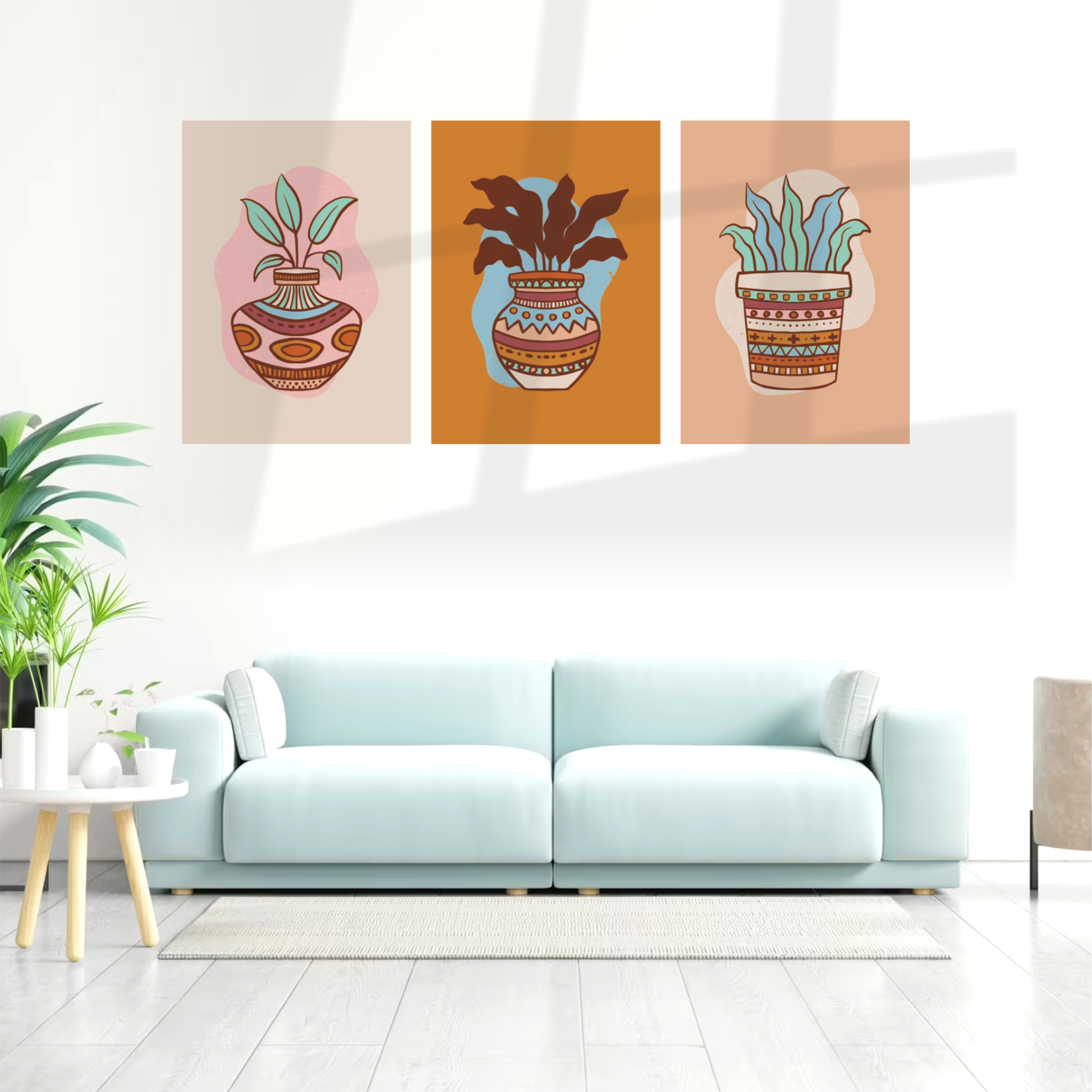 POTTERS TRIO DIY WALL STICKER