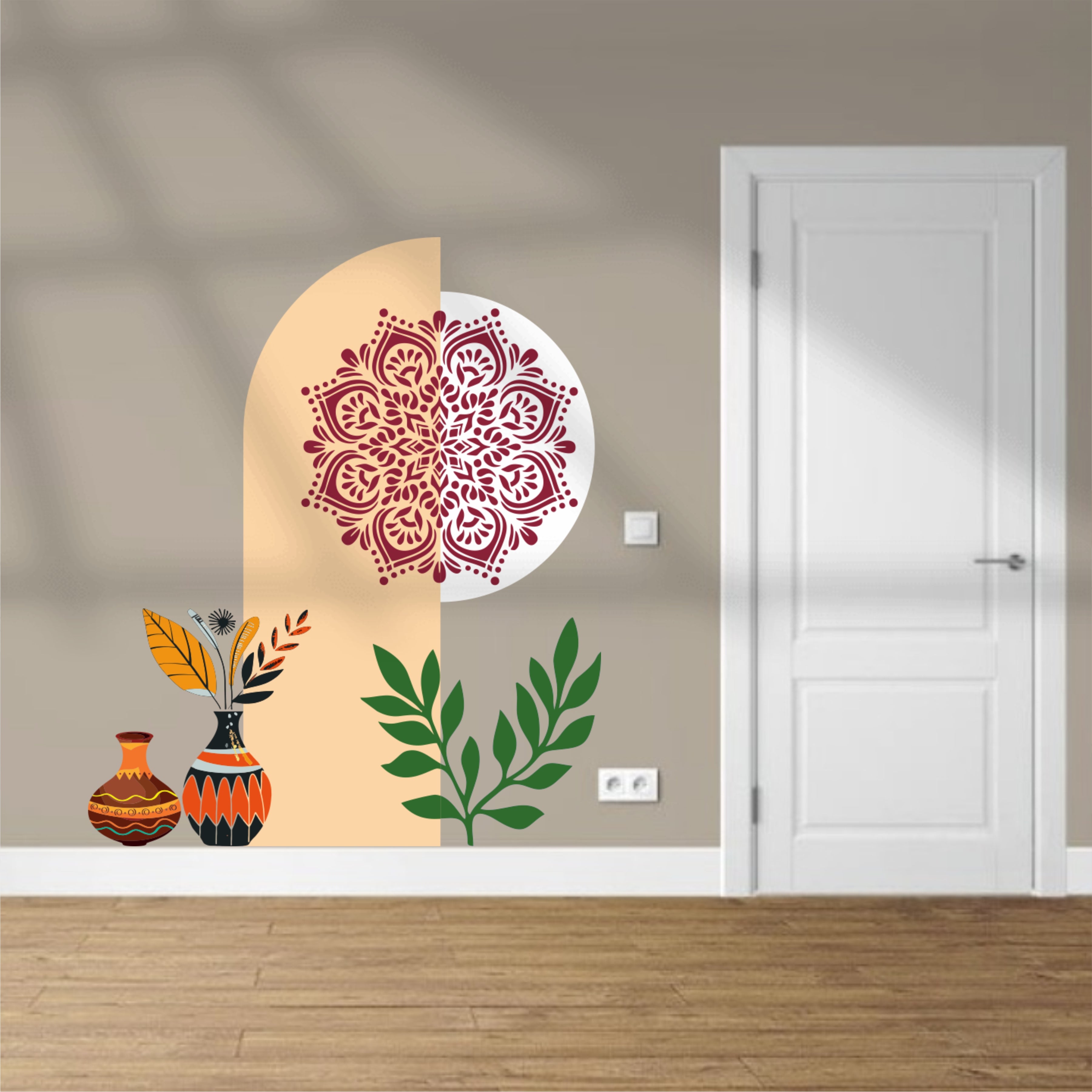 MANDAFLORA DIY WALL STICKER