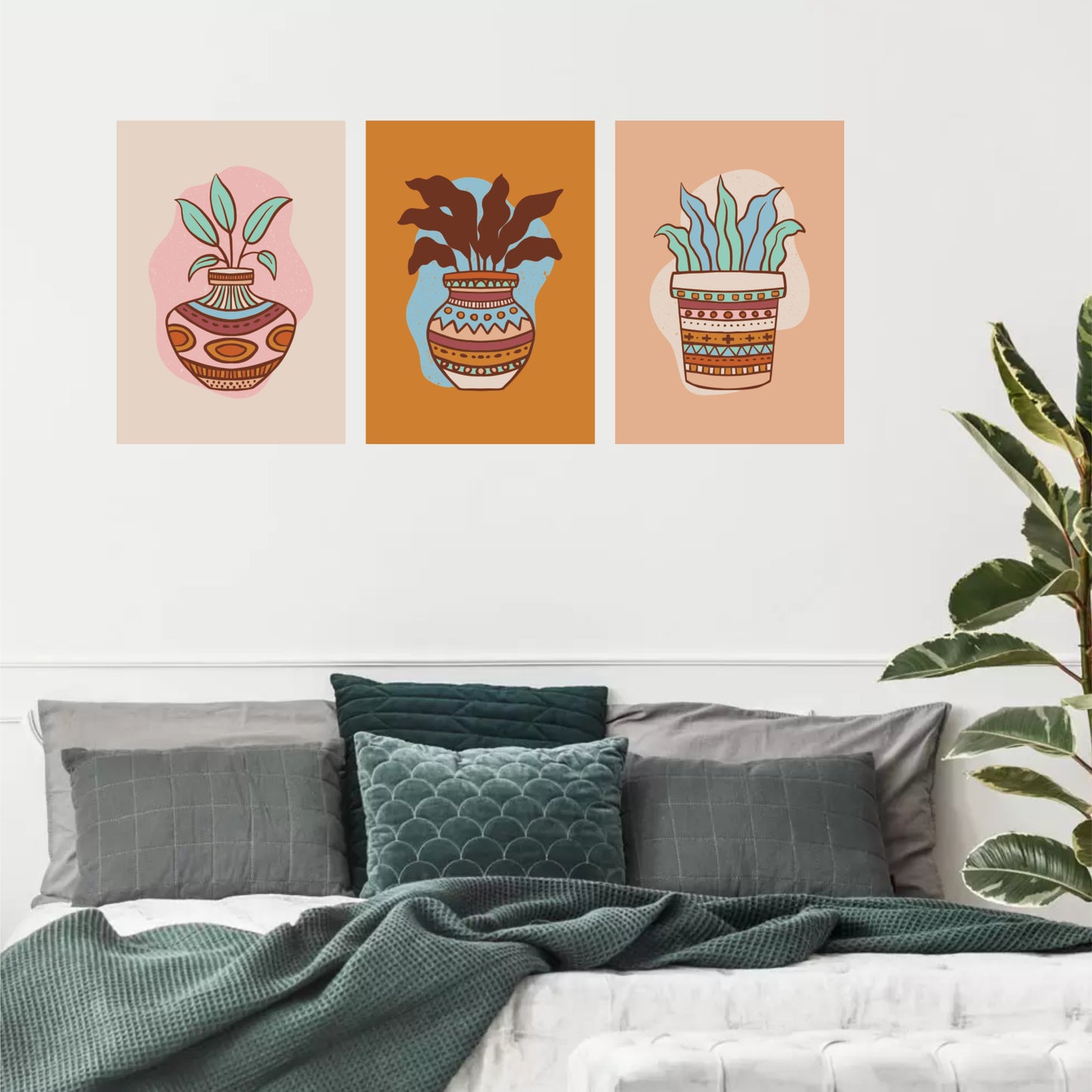 POTTERS TRIO DIY WALL STICKER