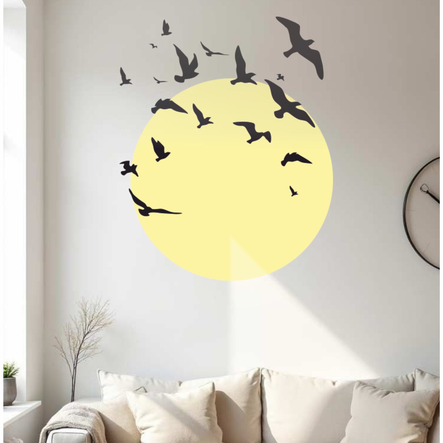 BIRDS ON RISE