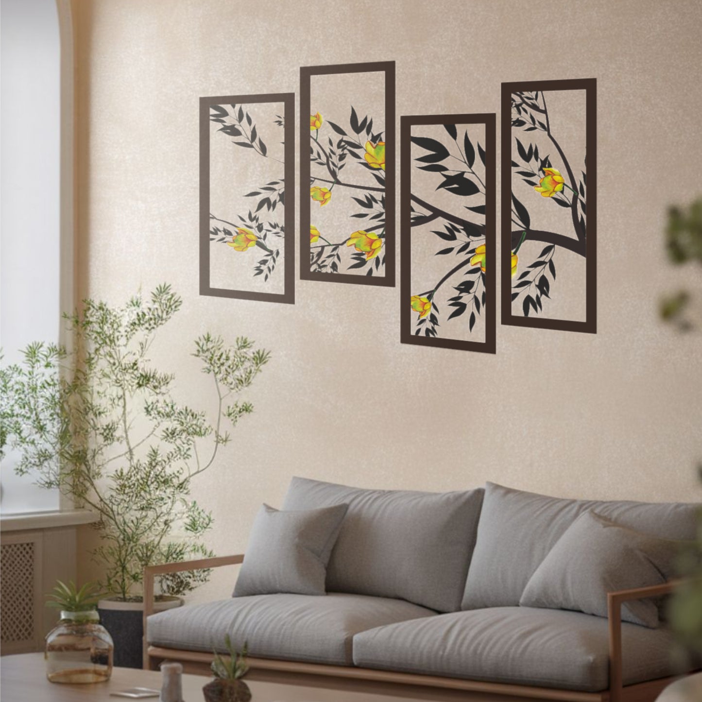 SPRING RADIANCE FLORAL DECAL SET