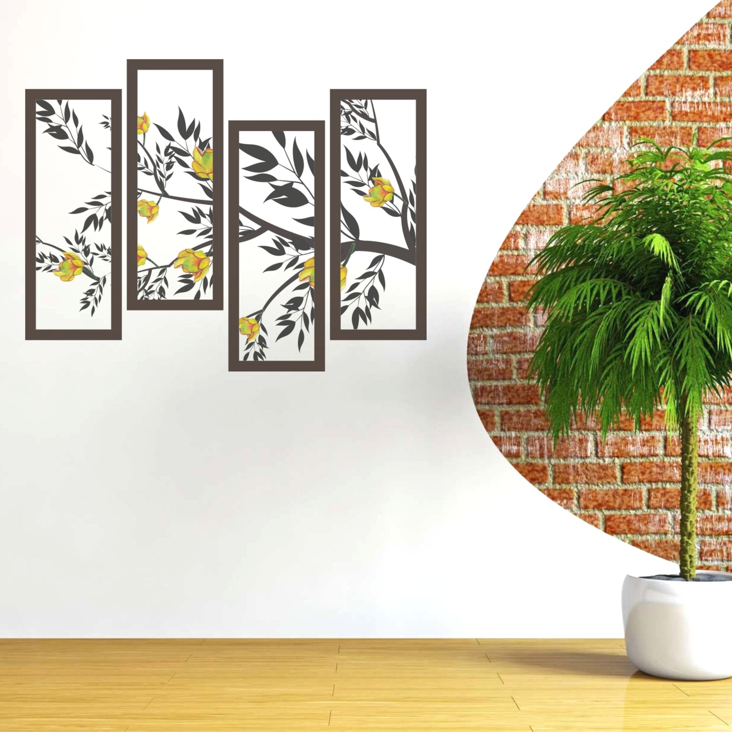 SPRING RADIANCE FLORAL DECAL SET