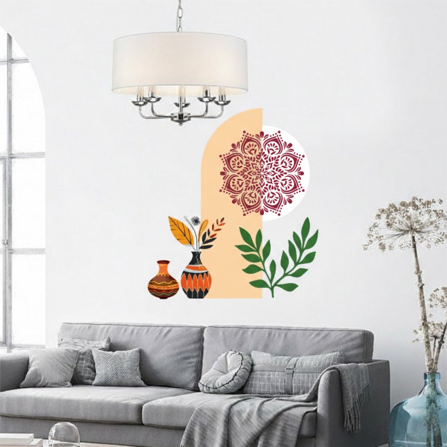 MANDAFLORA DIY WALL STICKER
