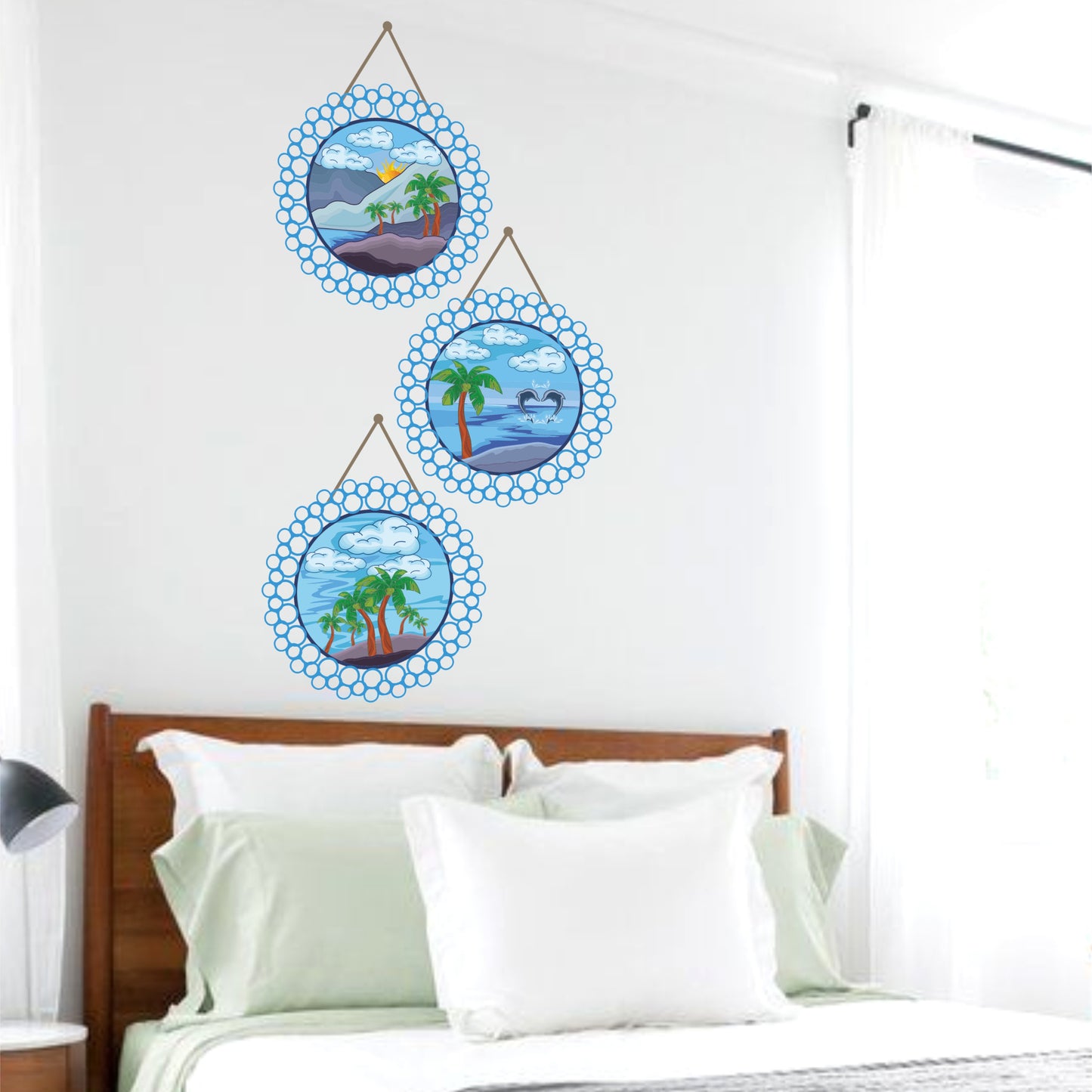 OCEAN TRIO DIY WALL STICKER