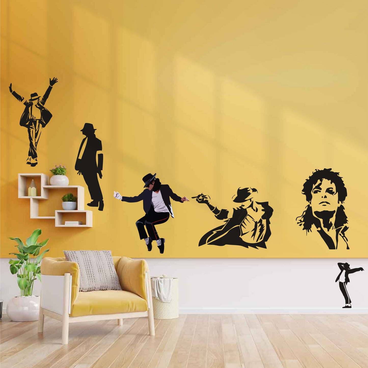 MICHAEL JACKSON DIY WALL STICKER