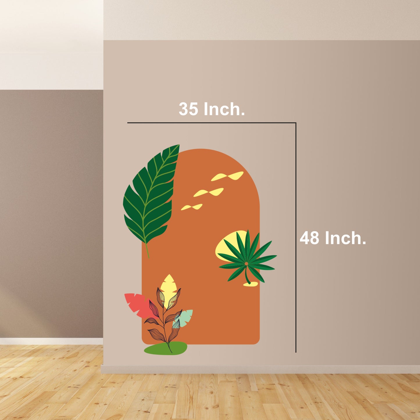 BOHO TROPICAL LEAVES