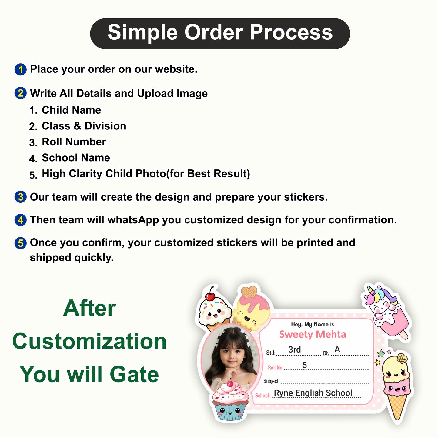 CANDY WORLD COMBO STICKER SET
