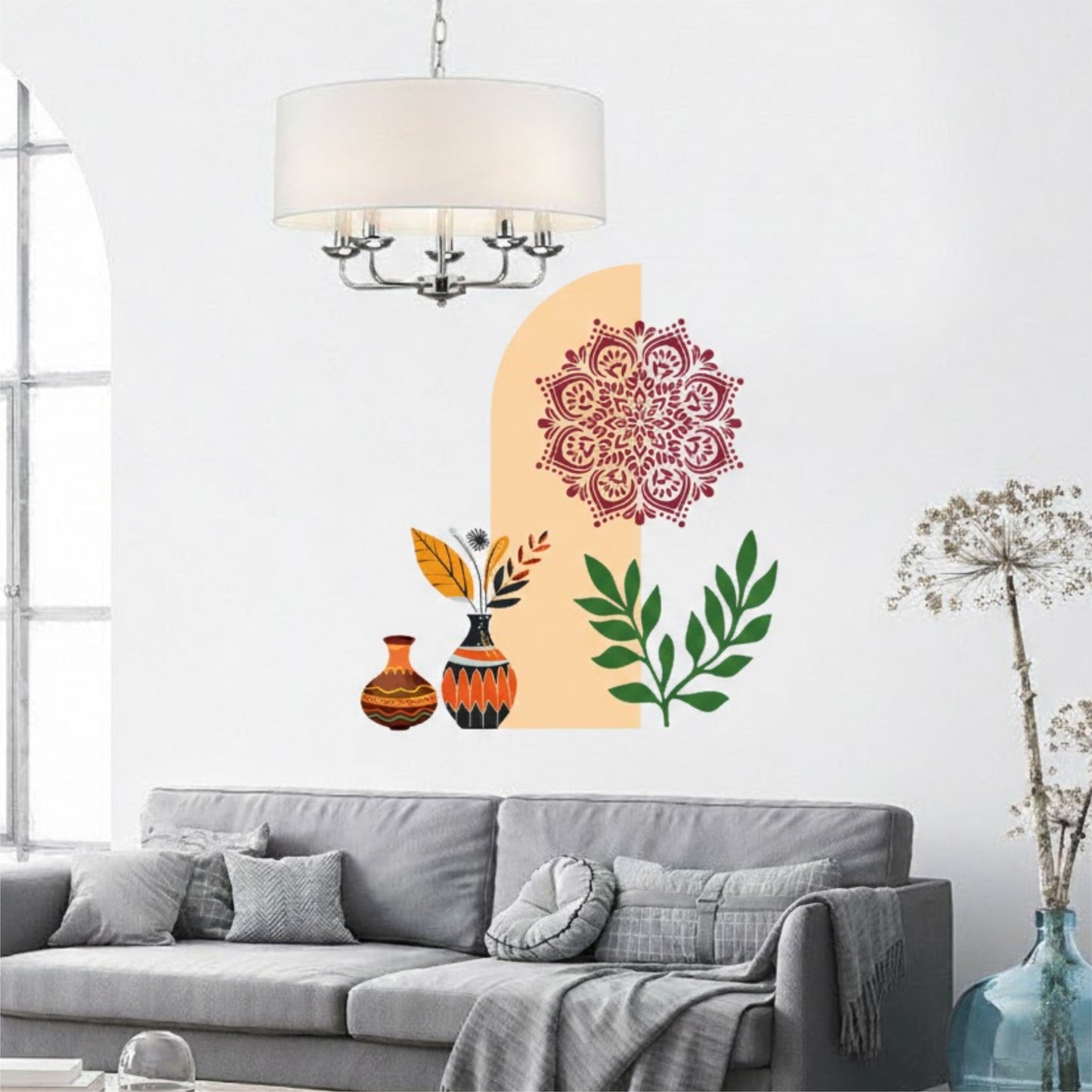 MANDAFLORA DIY WALL STICKER