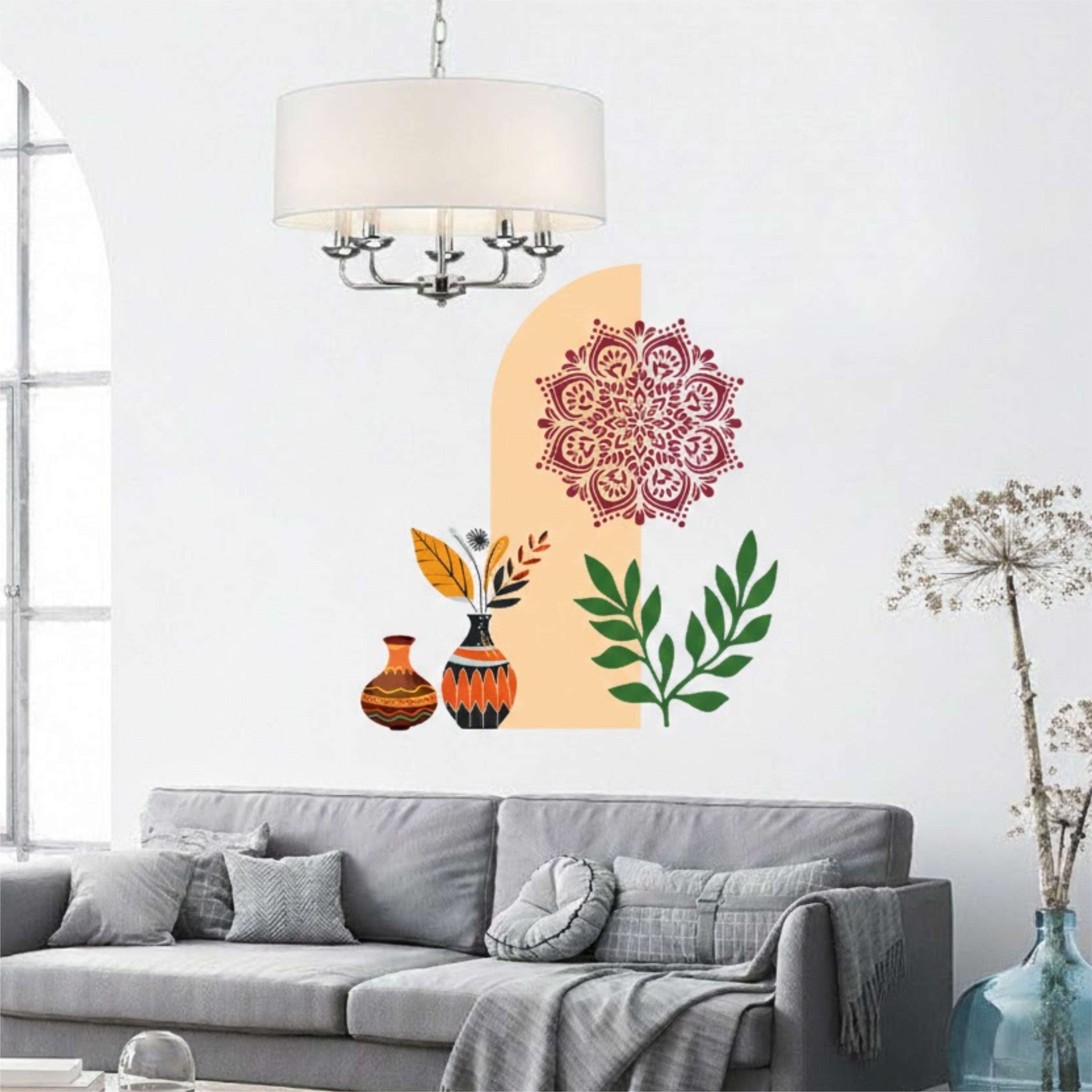 MANDAFLORA DIY WALL STICKER
