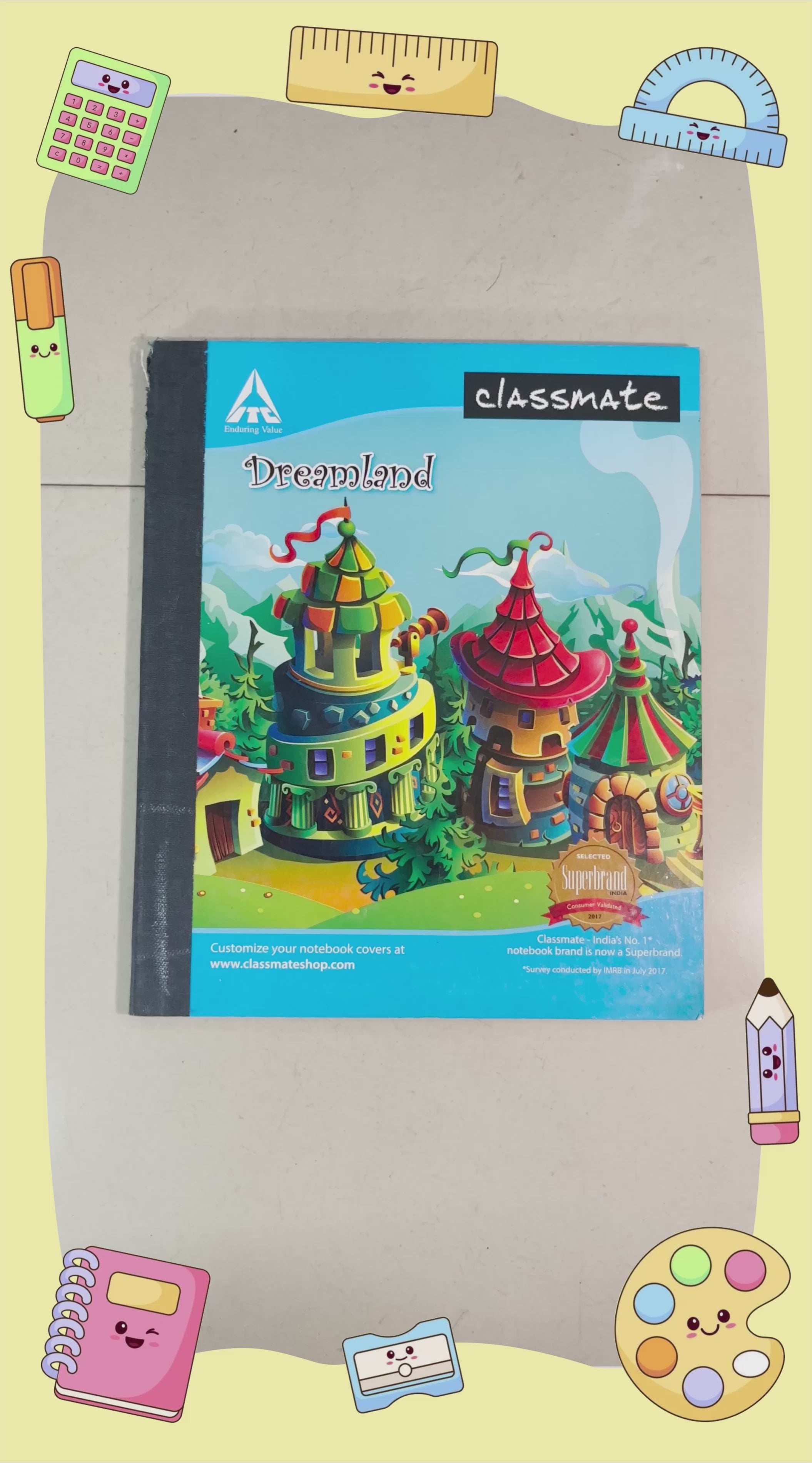 CONSTRUCTION VEHICLE PERSONALIZED NOTEBOOK STICKERS